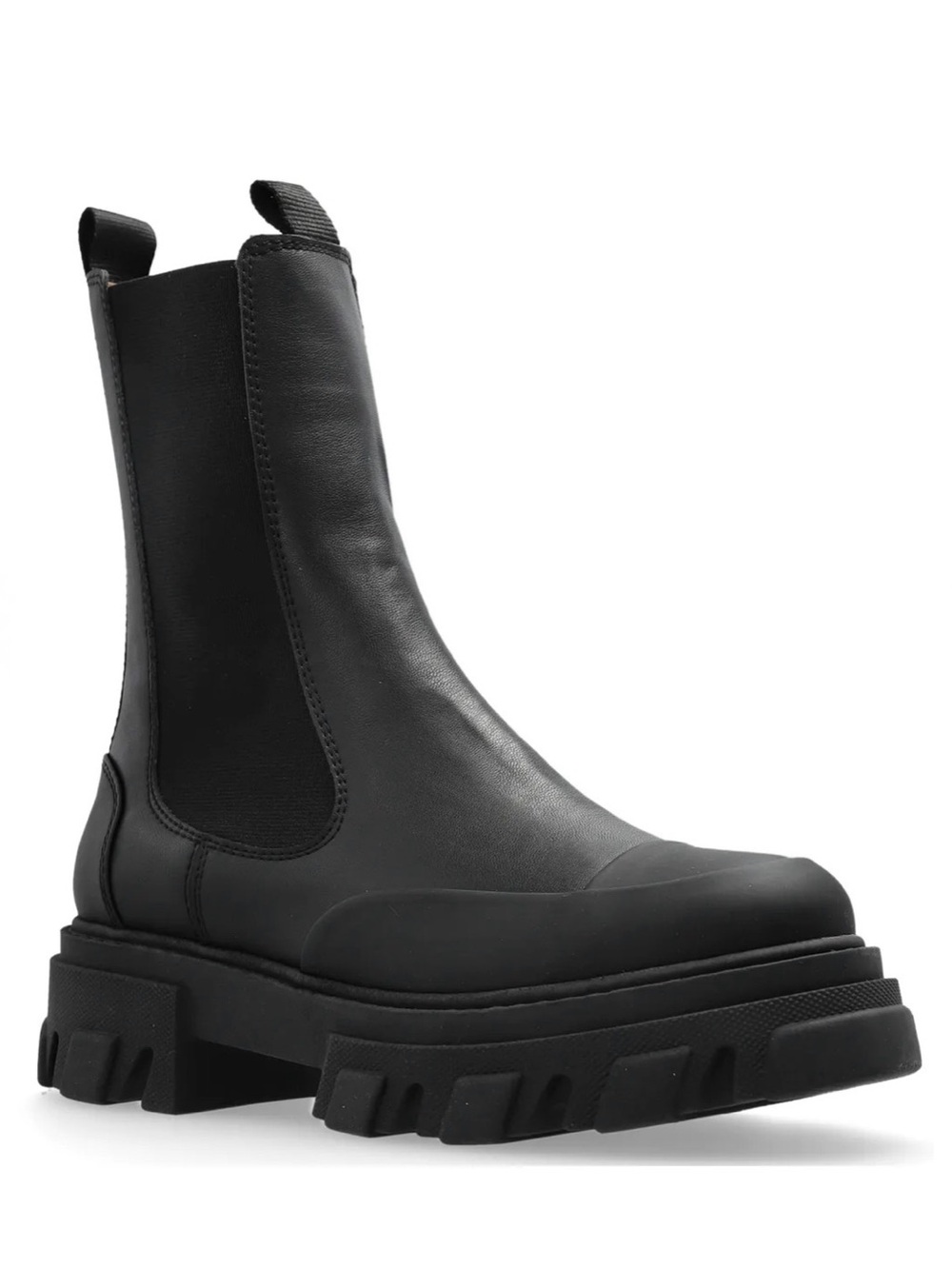 Ganni Chunky Black Chelsea Boot